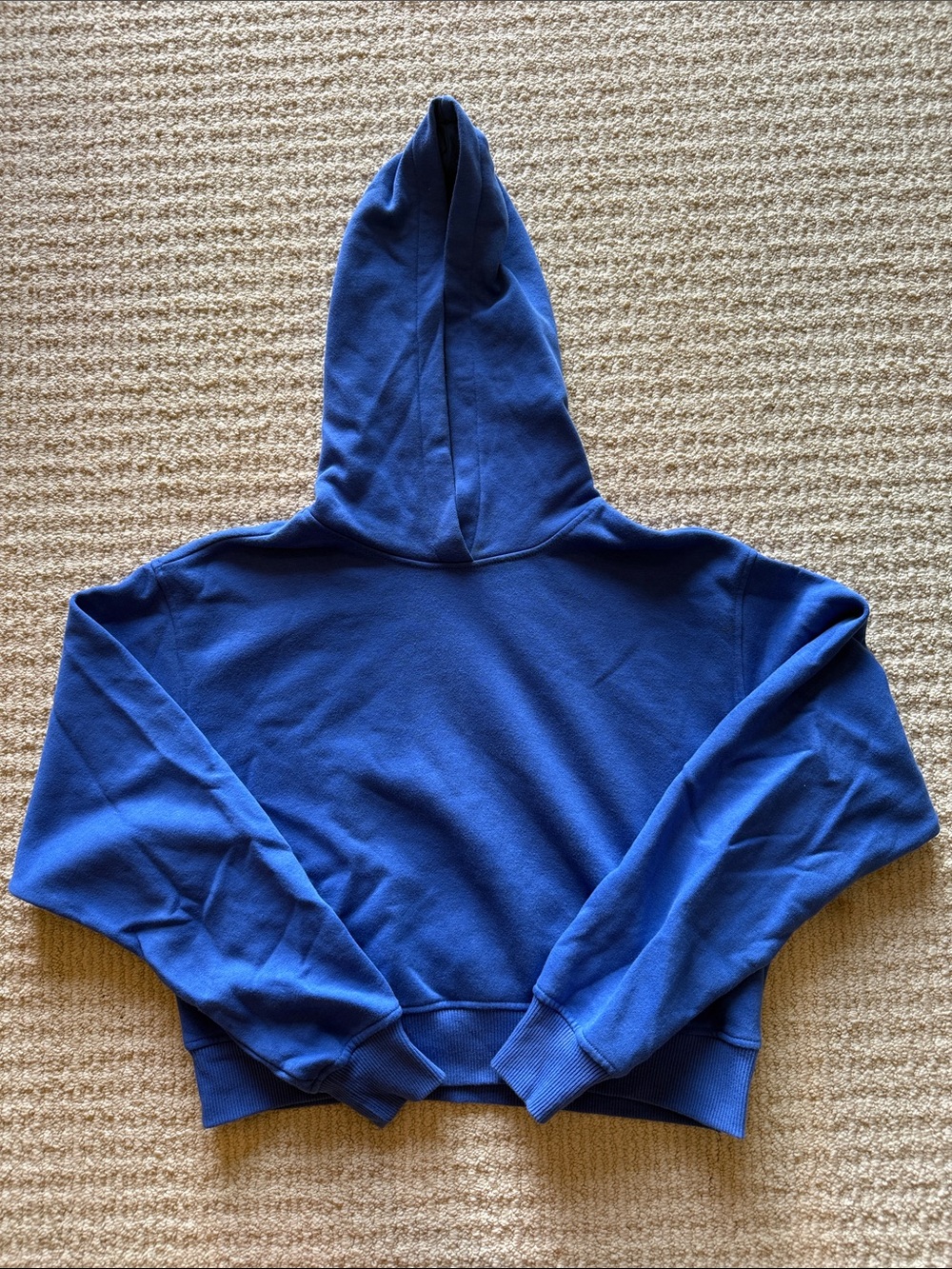 Abound Royal Blue cropped Hooded sweatshirt